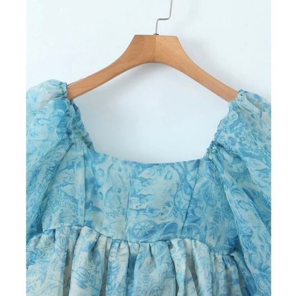 Strangers & Lovers Olympia Babydoll Dress Size Large - Picture 5 of 11